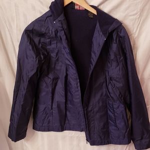 3 Hearts MD Navy Windbreaker